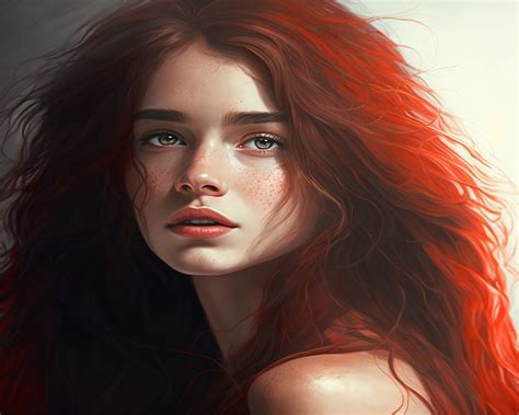 Download Redhead Woman Portrait Royalty Free Stock Illustration Image Pixabay