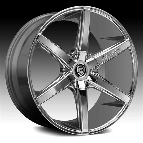 Lexani R Six Chrome Custom Wheels Rims Lexani Discontinued Wheels