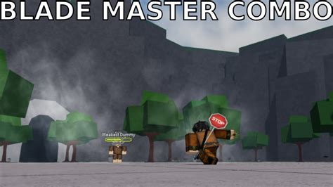 Blade master combo (The Strongest battlegrounds) - YouTube