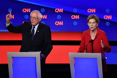 Opinion Bidens Wall Cracks As Warren And Sanders Lay Siege The Washington Post