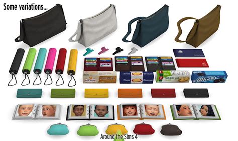Sims 4 Ccs The Best Inside Aniqas Bag By Around The Sims 4
