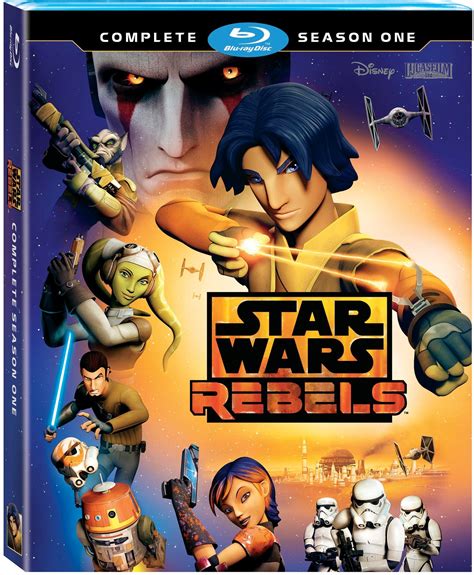 Star Wars Rebels Season 1 Blu Ray Edition Cover