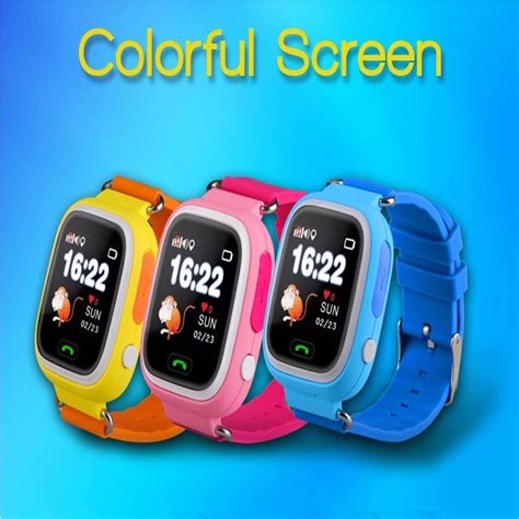 New Products Cool Q90 Gps Tracker Kids Cell Mobile Phone Wrist Children