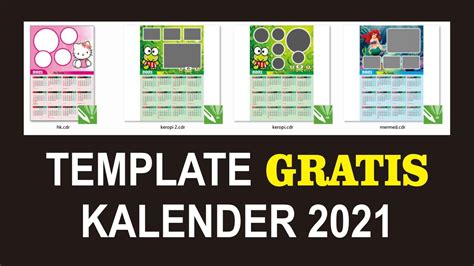 Template kalender 2020 cocok untuk mi, smp, smk islam & pesantren, dengan format corel draw dan size yang sangat ringan hanya 8 mb dengan 2 jenis file yang tersedia yaitu Template Kalender 2021 Kartun - Celoteh Bijak