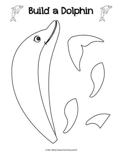 Make A Dolphin Craft Printable Artofit