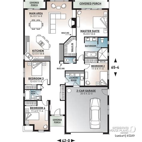 Maybe you would like to learn more about one of these? Discover the plan 3249 (Lambert) which will please you for ...
