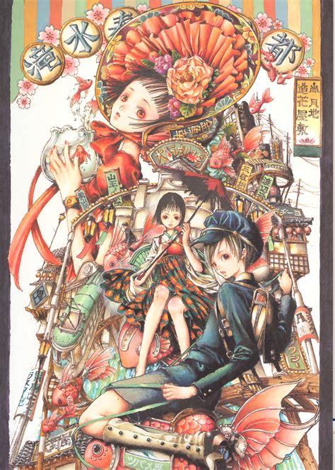 Nao Tsukijis Illustrations Vol13 Ch0 Mangapark Read Online For
