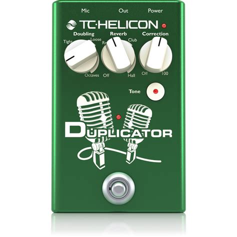 Tc Electronic Tc Helicon Duplicator Simple Vocal Effects Pedal Australias 1 Music Store