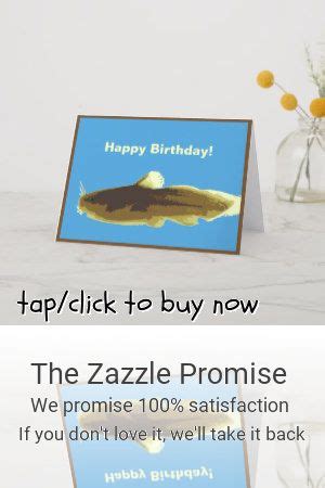Madtom Catfish Birthday Card Zazzle Catfish Birthday Cards