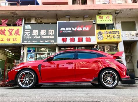 Buy your advan porsche rz df wheels & rims at modbargains.com and get fast shipping. Honda Civic Type-R Red Advan RS-DF Progressive | Wheel Front