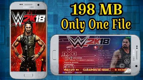 Hey, amazing gamers, now here comes the wwe 2k18 for your mobile device. Download WWE 2K18 198MB Only One File | PPSSPP | Highly ...