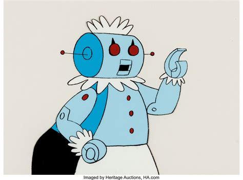 The Jetsons Rosie The Robot Production Cel Hanna Barbera C Lot 13123 Heritage Auctions