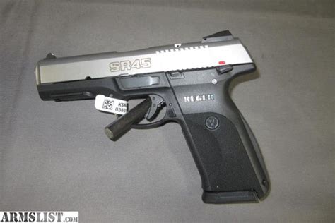 Armslist For Sale Ruger Model Sr45 45 Cal Pistol