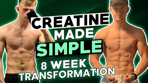 What Is Creatine 8 Week Transformation Youtube