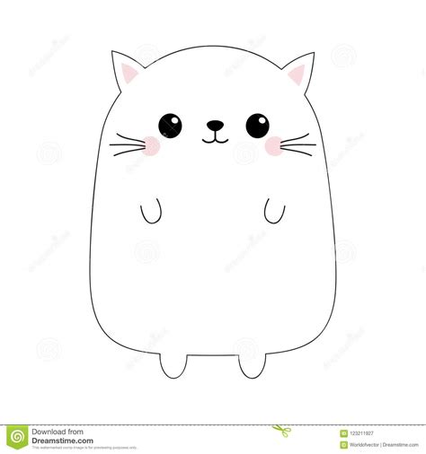 Kawaii Cute Cartoon Cat Pictures