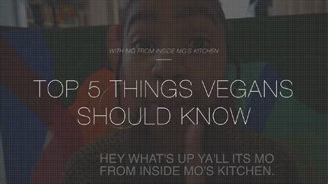 Top Things You Should Know Before Going Vegan Youtube