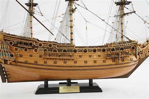 Close Up Photos Of Ship Model Hms Prince Of 1670 Model Sailing Ships