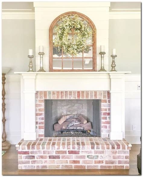 Rehabbing your fireplace doesn't have to mean a major construction project, though. 80+ Classic Brick Fireplace Ideas (With images) | Brick ...