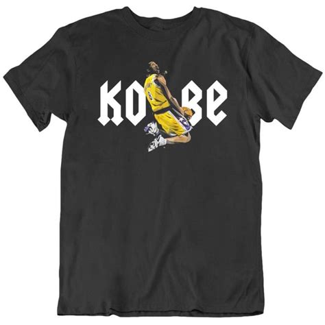 Kobe Bryant Dunk Legend Kobe Basketball Fan T Shirt In 2022 Kobe
