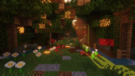 My Attempt At An Enchanted Forest Minecraft