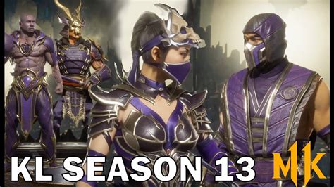 Mortal Kombat 11 New Skins And Gears Kombat League Season 13 The Fallen