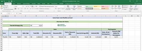 Como Criar Uma Planilha No Excel Passo A Passo ️ Cursos De Excel Online