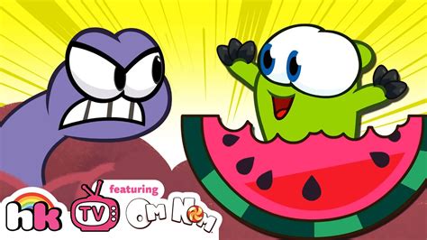 Om Nom Stories Watermelon Farm Nibble Nom Funny Cartoons For Kids