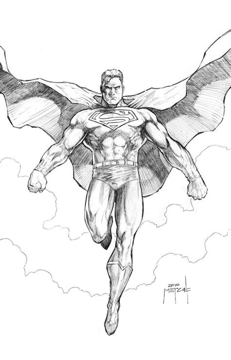 Superman By Jason Metcalf By Jasonmetcalf On Deviantart Superhero