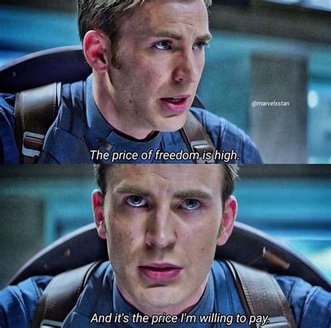 One Of The Mcus Best Quotes Captain America Quotes Mcu Quotes Best