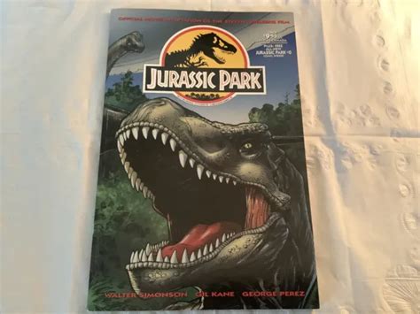 Jurassic Park Comic Book Official Movie Adaptation With 0 Insidetopps1993 Jp 4595 Picclick