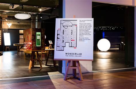 Wonderlab The Statoil Gallery Objectif Graphic Design London