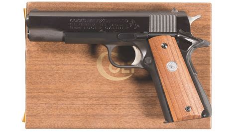 Colt Mk Iv Series 70 Government Model Pistol In 9mm Luger