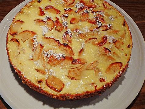 Apfelkuchen mit Rahmguss von pharao