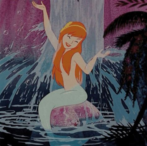 Peter Pan Mermaid Waterfall Peter Pan Disney