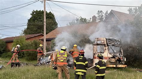 Proctor Fire Crews Respond To Early Morning Mobile Trailer Fire