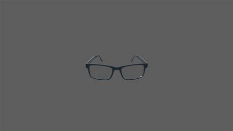 Blue Glasses 3d Model By Grace Belt Neatgrace [d7252dc] Sketchfab