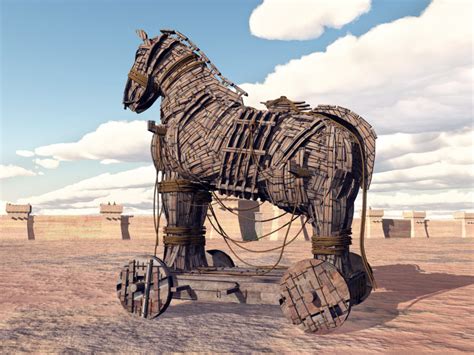 The Greek Myth Of Odysseus And The Trojan Horse