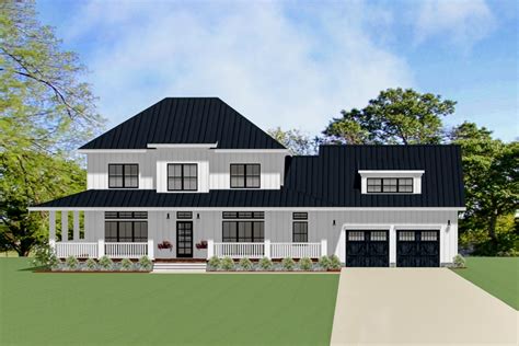 Country House Plan With Wrap Around Porch 46334la Architectural