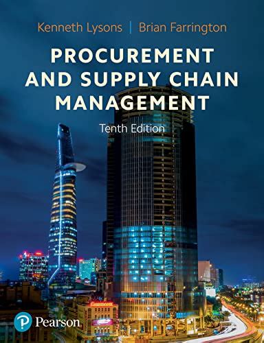 9781292317915 Procurement And Supply Chain Management Lysons