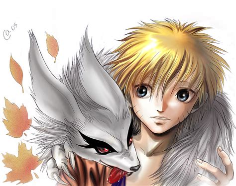 Naruto And His Demon Fox By Autumn Sacura On Deviantart