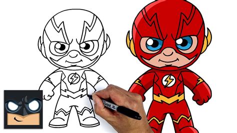 How To Draw The Flash Cartooning Club Tutorial