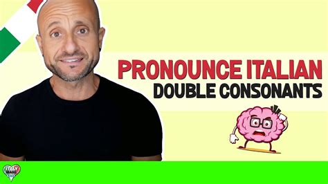 How To Pronounce Italian Double Consonants Italian Language