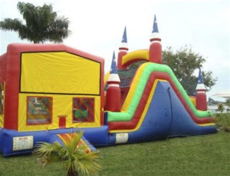 Dry Slide Bounce House My Florida Party Rental