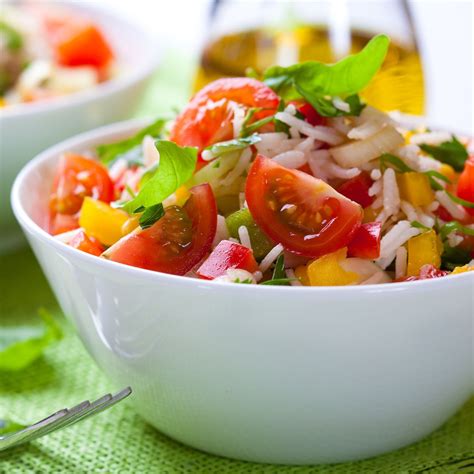 Courgettes rapées (salade froide) salade composée gourmande et diététique. Recette salade de riz | Recette | Recette salade de riz ...