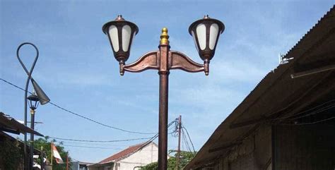 Model Tiang Lampu Jalan Perumahan | Suplier Tiang Lampu pju