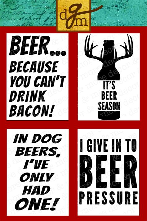 Beer SVG Bundle Beer SVG Files for Cricut Beer Mug Decals | Etsy | Funny beer shirts, Beer 
