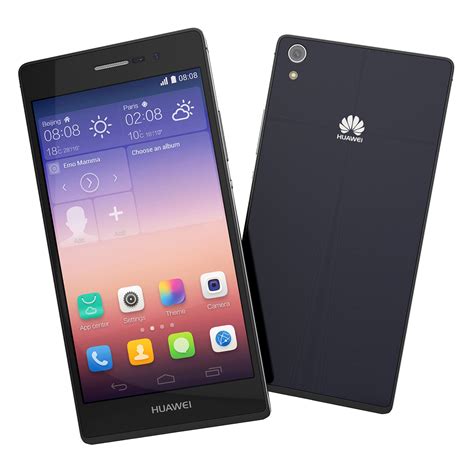 S Huawei Ascend P7 Black
