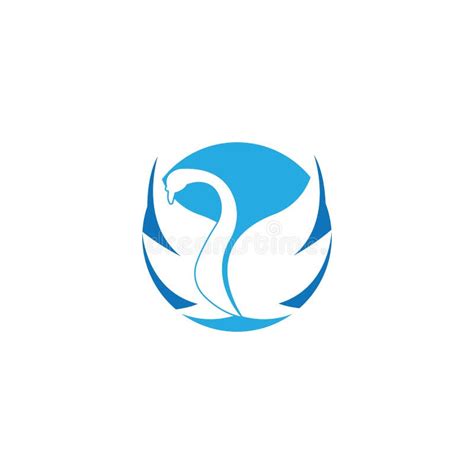 Swan Logo Template Vector Stock Illustration Illustration Of Design