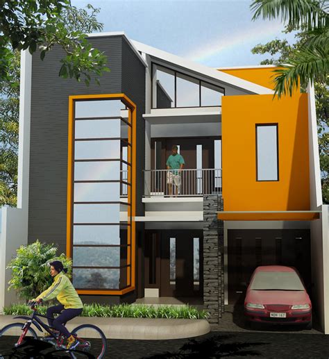 Model yang sederhana tapi fungsional, menjadi daya tarik dari desain rumah minimalis. Metode Desain Rumah Minimalis Arsitektur.