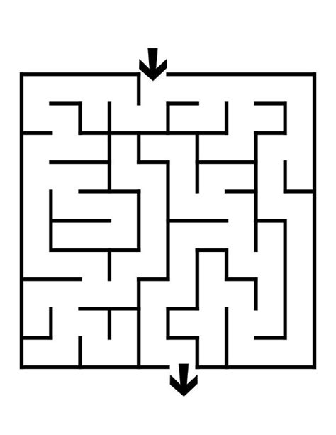 Printable Mazes Best Coloring Pages For Kids Printable Maze Puzzles